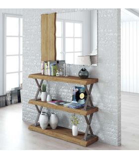 Estantería Recibidor en Madera Natural : Modelo XOLT