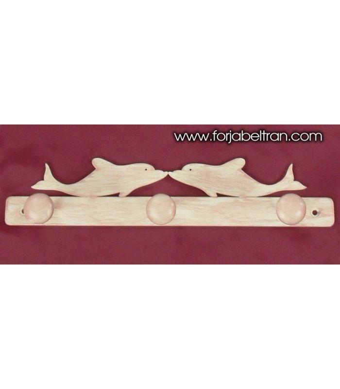 Percha forja Mod. DELFIN