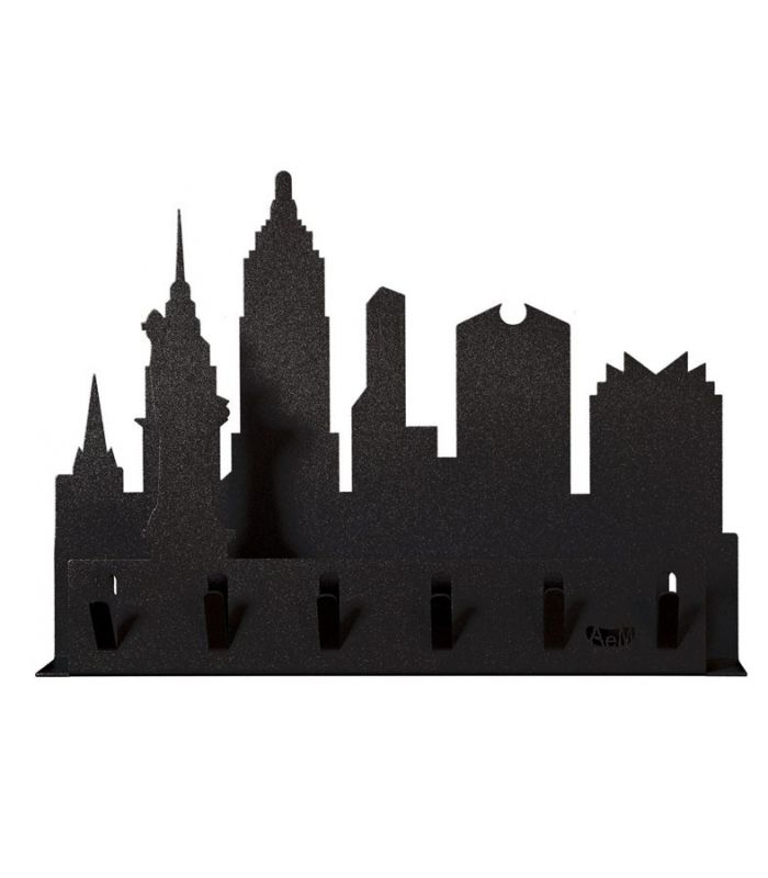 Cuelgallaves de Diseño en Metal : Modelo NEW YORK
