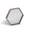 Espejo de madera con forma Hexagonal Modelo MIRIANA
