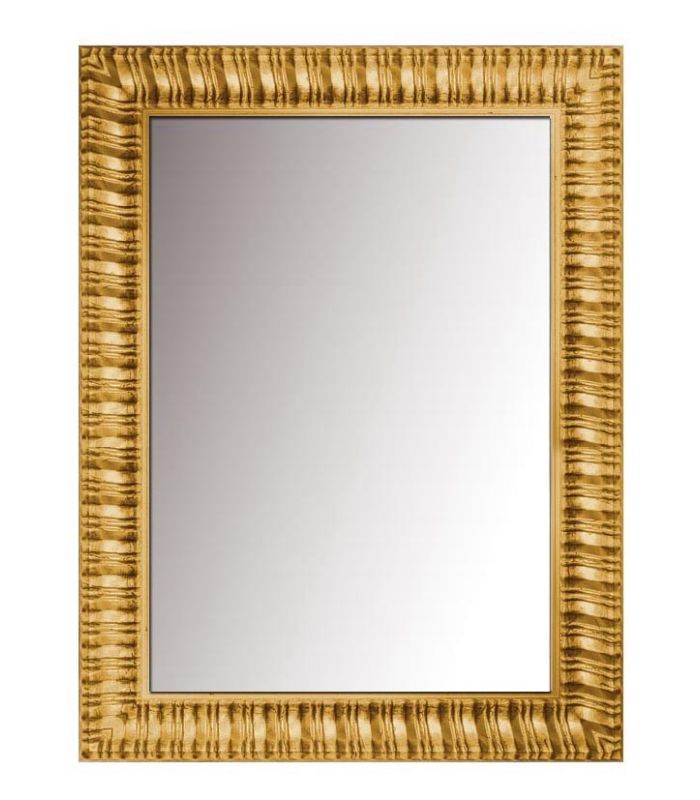 Espejo con Marco de madera a Medida ALICANTE Oro