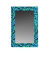 Espejos de Cristal Decorados a mano : Modelo MOSAICO RECTANGULAR GR