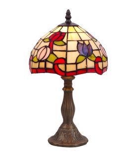 Lámpara Tiffany de Mesa colecciòn TULIPAN