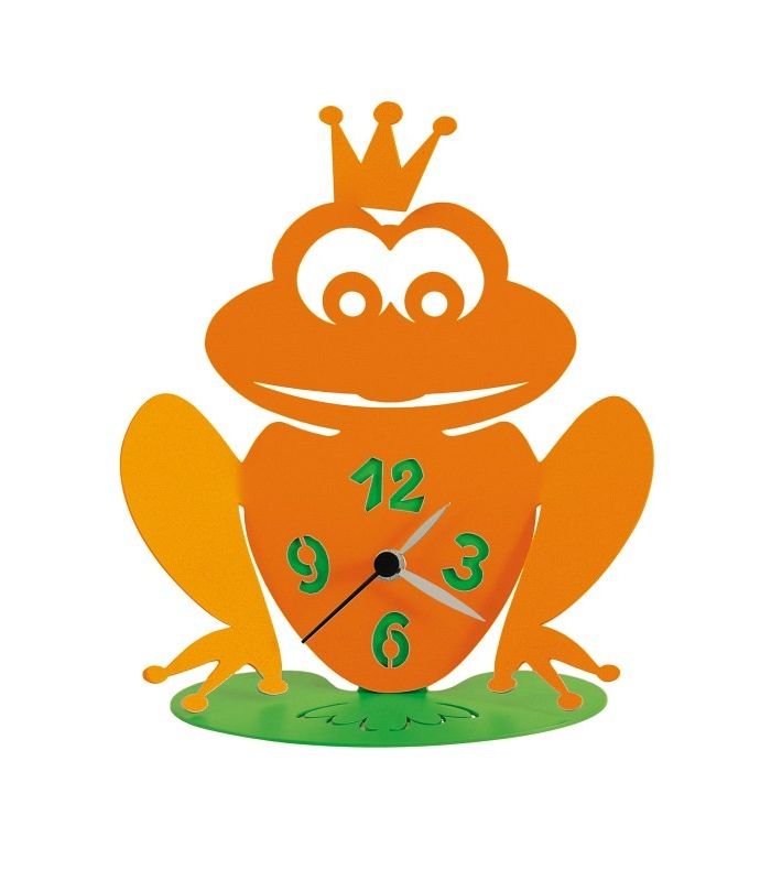 Relojes Infantiles de Sobremesa : Modelo RANOCCHIO Naranja