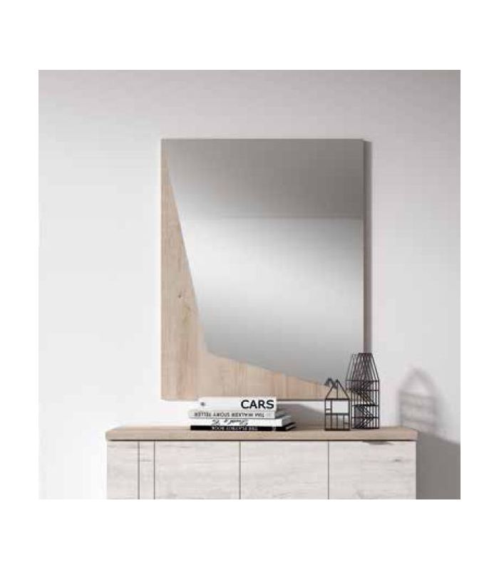 Espejo decorativo de madera modelo ARAGON