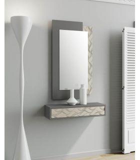 Consola Suspendida con cajón frontal SIMPLEX Ondas