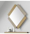 Espejo de Diseño en madera Modelo QUATRO Liso