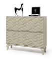 Mueble Zapatero de Estilo Moderno modelo DUPLA Rombos