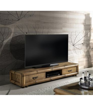 Muebles TV Bajos de Bambu : Modelo TSU 2