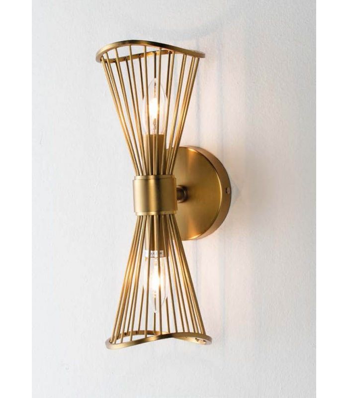Aplique de metal dorado modelo CESTO