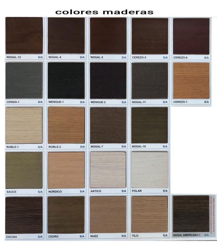 Espejo Rectangular modelo TRADICIÓN Liso madera