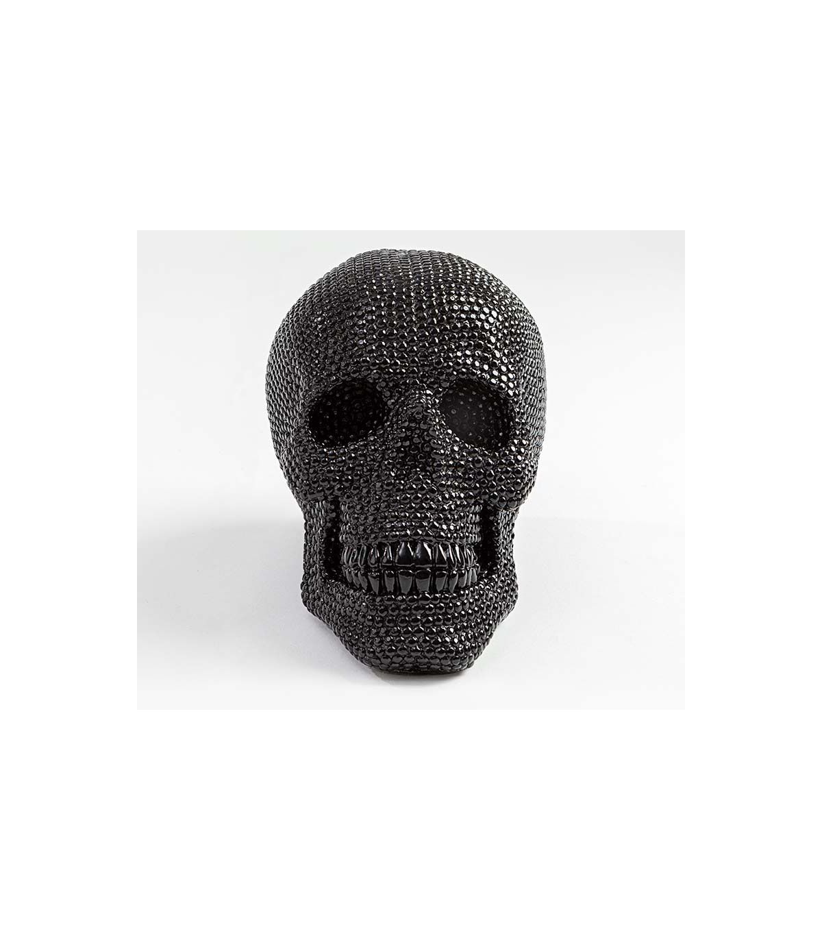 Figura decorativa de mesa modelo CALAVERA negra