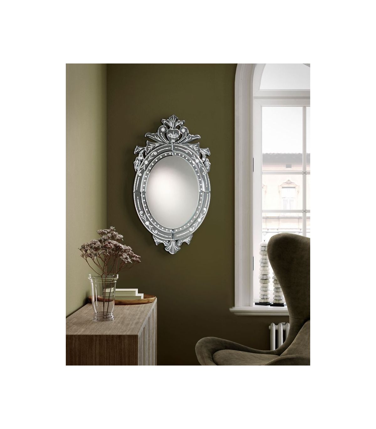  Espejos decorativos de pared para espejo veneciano
