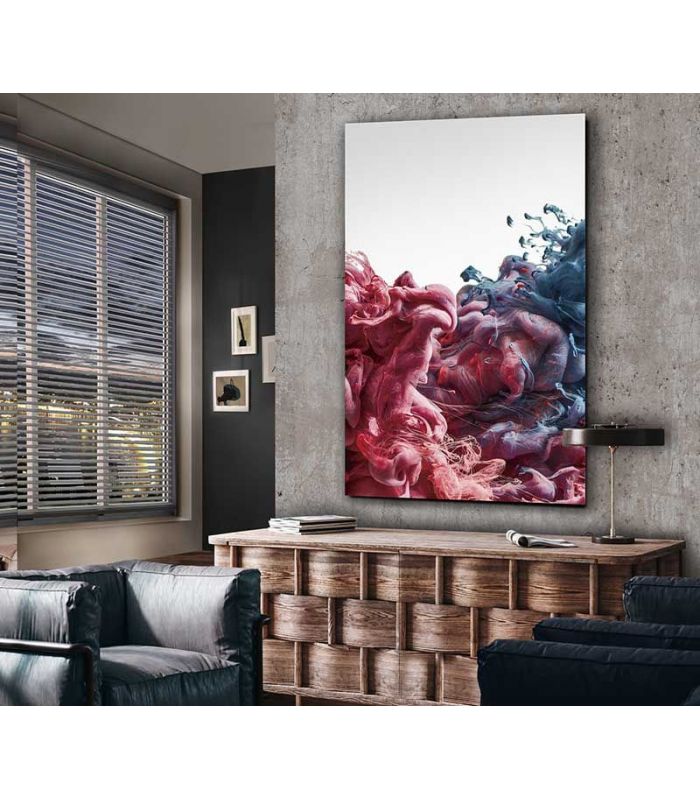 Fotografía impresa montada en cristal templado MIXTURA