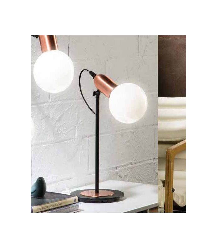 Lámpara de mesa de estilo Industrial Colección GLOBBUS