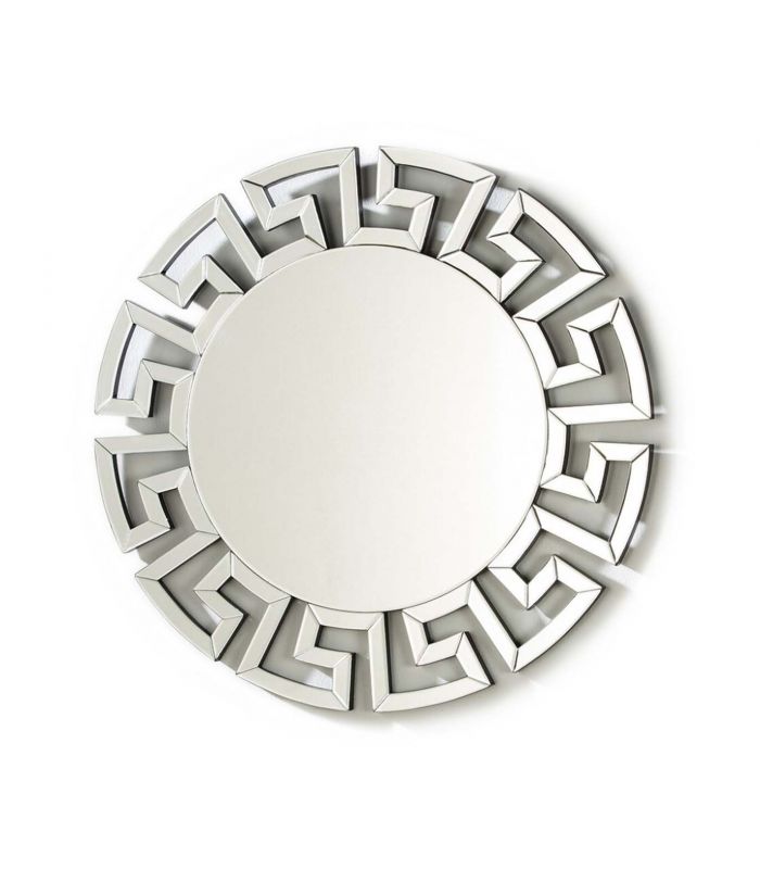 Espejo decorativo de forma redonda modelo GRECIA