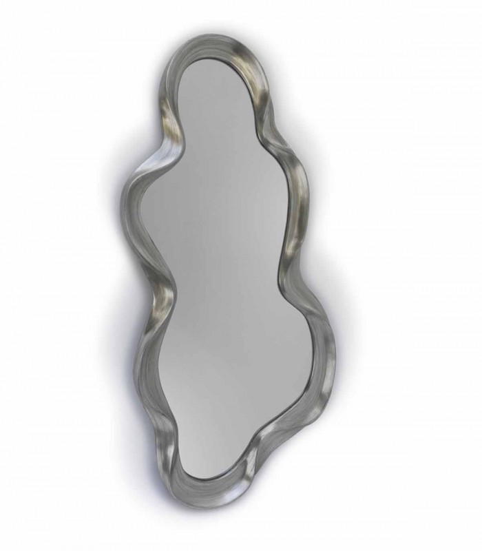 Espejo decorativo en pan de plata modelo SOMNIA