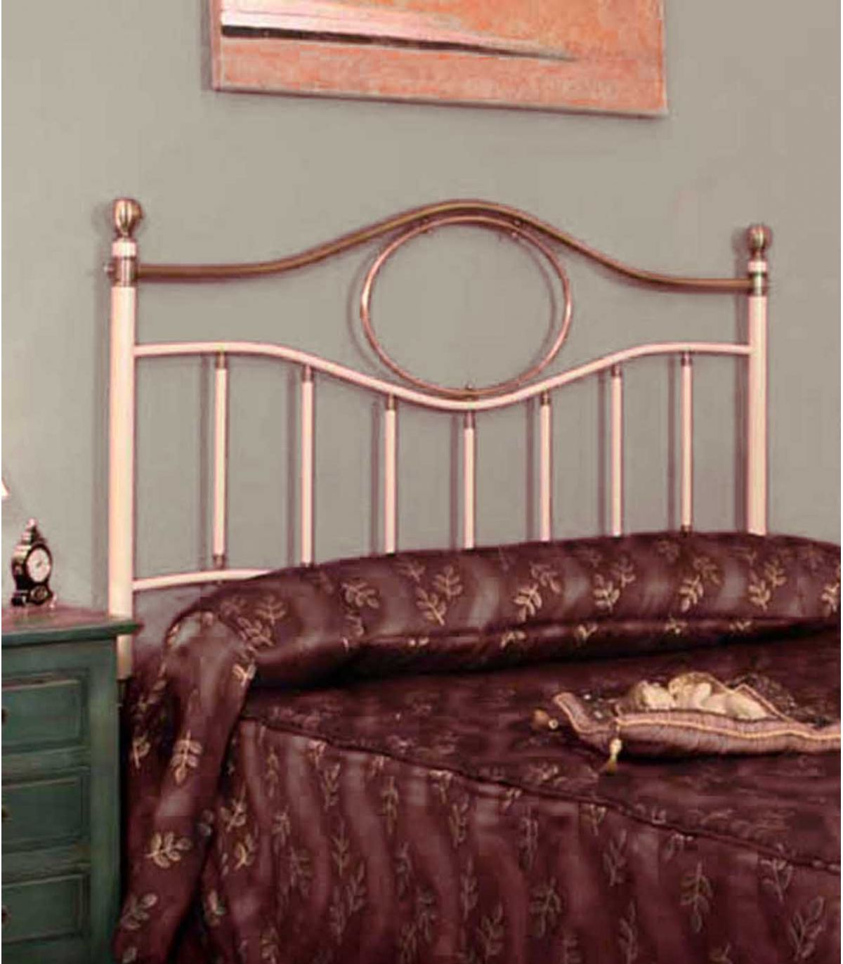 Cabezales de cama estilo colonial STAR Doble CruzMatrimonio