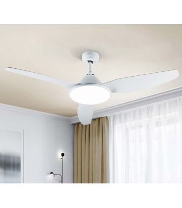 Ventilador Silencioso con Luz LED ORISHO
