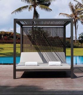 Cama Balinesa de aluminio Colección HORIZON