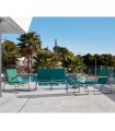 Sofá de 2 plazas de Aluminio para terraza y jardín Colección KUTA