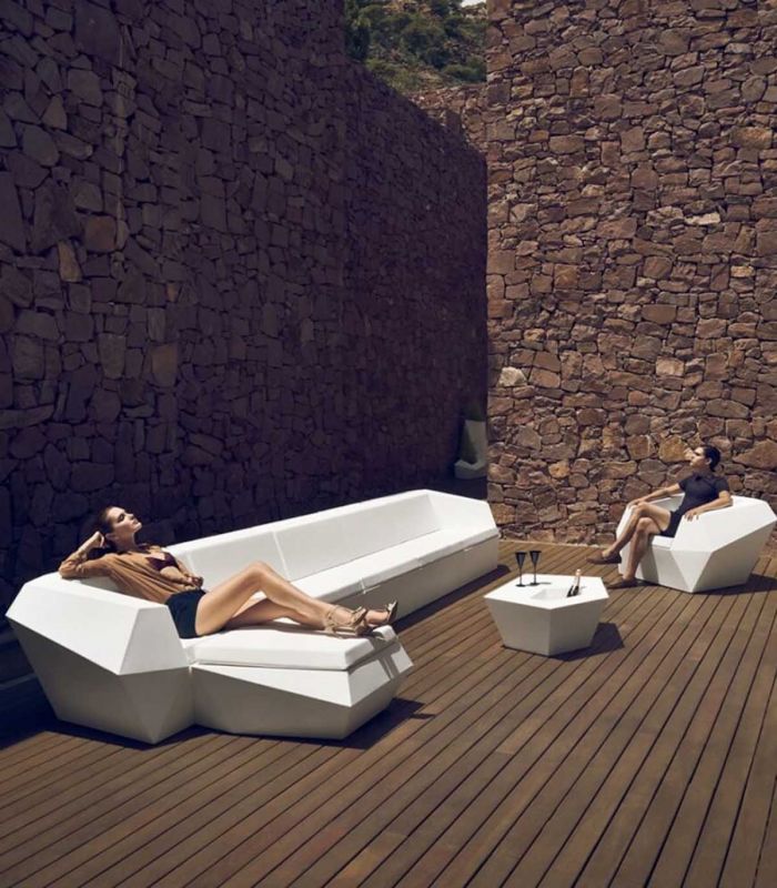 Chaise Longue de Diseño moderno Colección FAZ Vondom