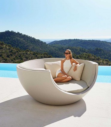 Sofá Daybed ULM MOON sin cubierta Vondom