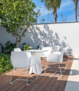 Silla de Diseño para terraza y jardín PEZZETTINA Vondom