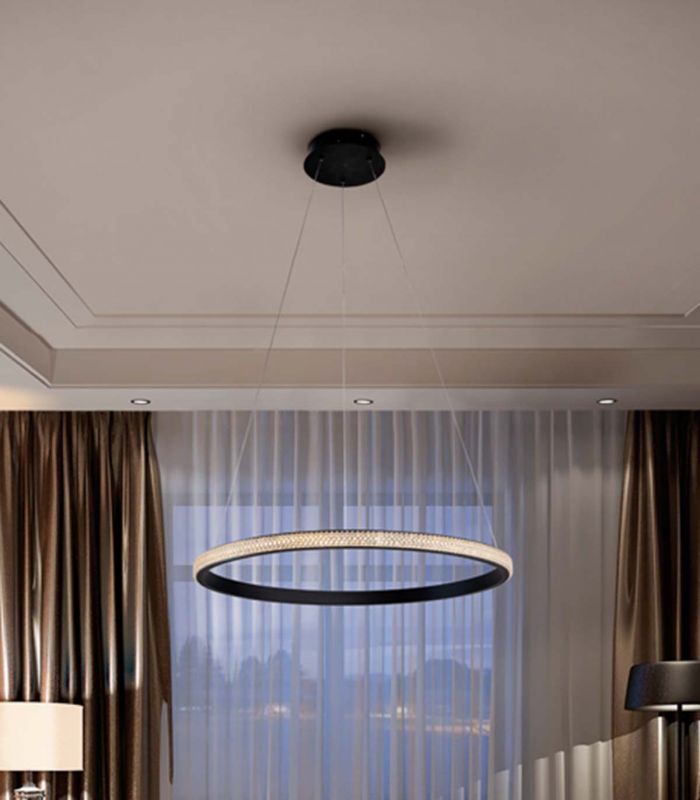 Lámpara de techo con luz LED modelo RING Circular
