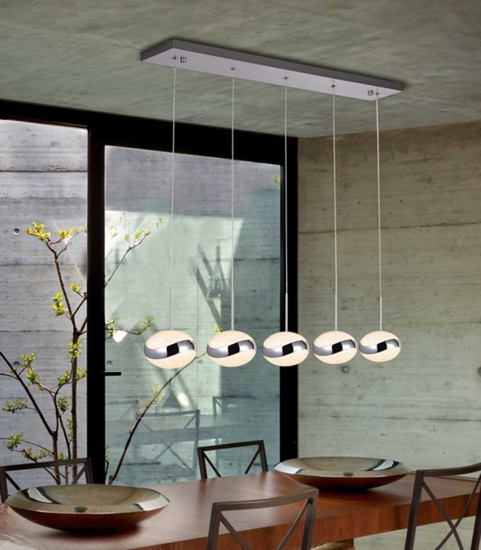 Lámpara moderna de techo colección LIPSE lineal Schuller