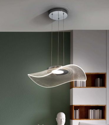 Lámpara de techo moderno con luz LED modelo VENTO SCHULLER