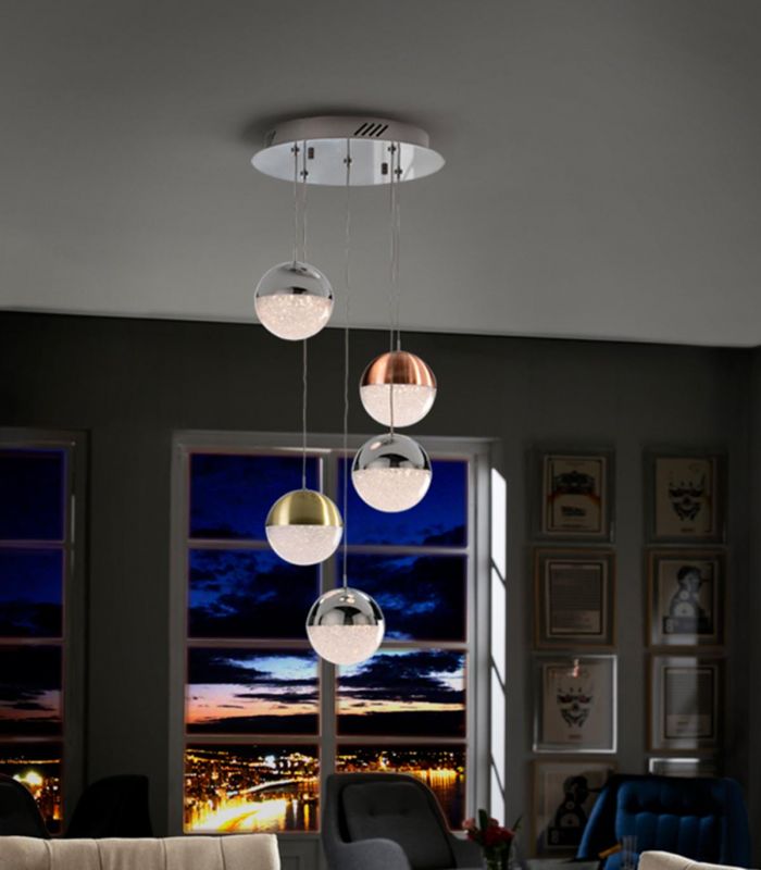 Lámpara LED Circular Colección SPHERE Colores