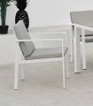 Sillones de comedor de aluminio Colección NERJA
