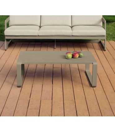 Mesa de centro en Aluminio lacado Colección FARO