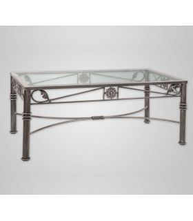 Mesa de centro y rincon de forja Mod. CHICAGO-DALLAS II.