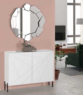 Mueble recibidor de diseño moderno DOHA