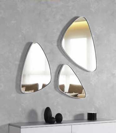 Set de 3 espejos triangulares VITOLA