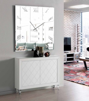 Mueble de recibidor blanco de estilo moderno ARADIA