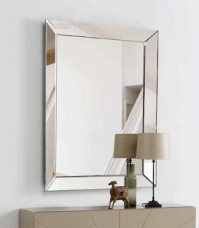 Espejo rectangular de diseño moderno ROMANO MD
