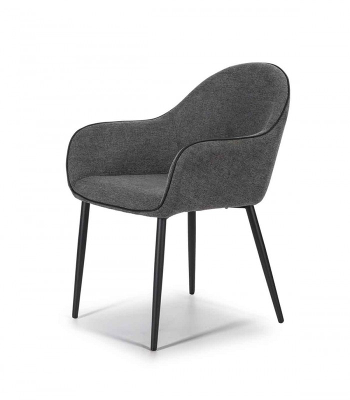 Pack de 2 sillas tapizadas BISTRO