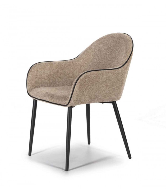 Pack de 2 sillas tapizadas BISTRO