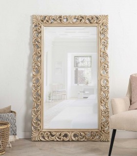 Espejo Vestidor de pared estilo clásico ERACLE Crema