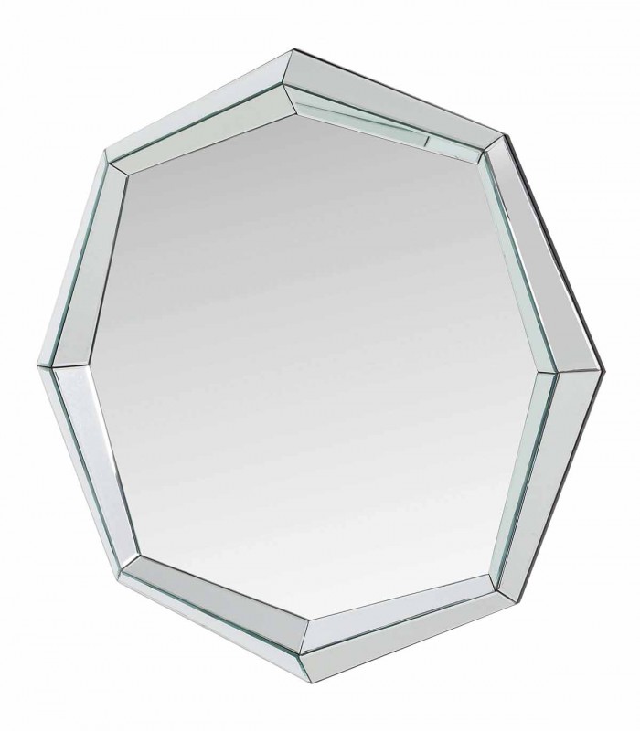 Espejo moderno Redondo con lunas de cristal GEOMETRIC