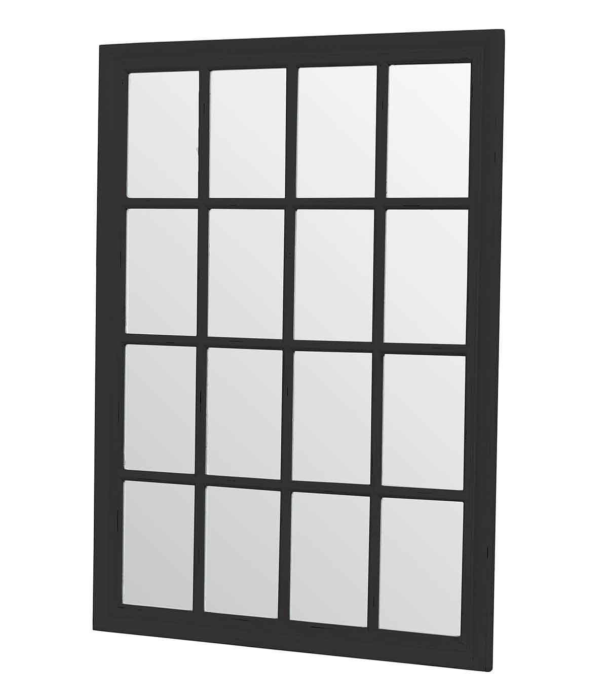 Espejo de pared VENTANA Negro, Espejos Clásicos