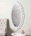 Espejo de pared de estilo clásico ZARINA Blanco