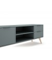 Mueble de televisión estilo moderno en madera PISCO
