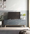 Mueble auxiliar de TV de estilo moderno en madera PISCO