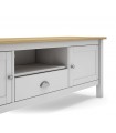 Mueble de televisión en madera de pino MISTICO Blanco