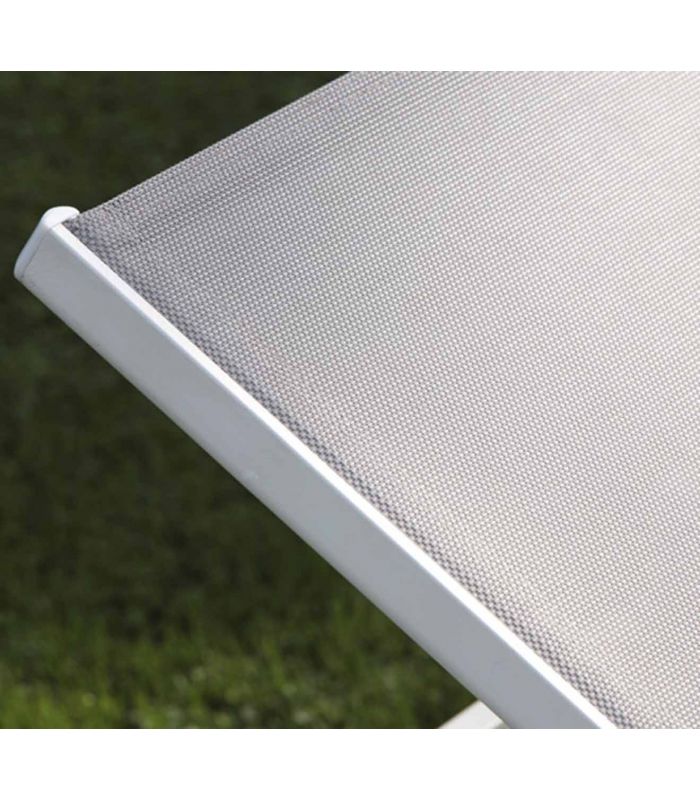Tumbona para terraza de Aluminio y Textiline CALPE