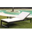 Tumbona de Aluminio para terraza y jardín PORTO